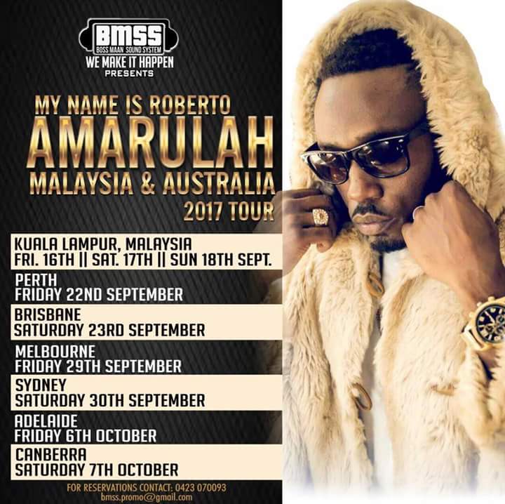 Roberto Shares His “Touching” Background As an Asthmatic Kid, Announces Australia/Malaysia Tour