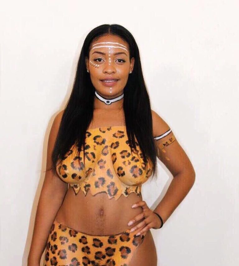 Iris Kaingu Goes Nude to Celebrate African Culture