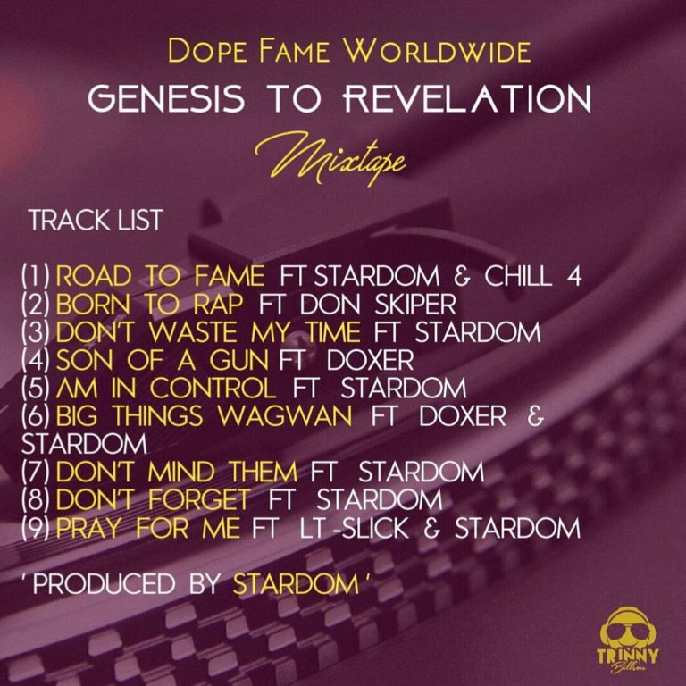 Dope Fame WorldWide- “Genesis To Revelation” (Mixtape)