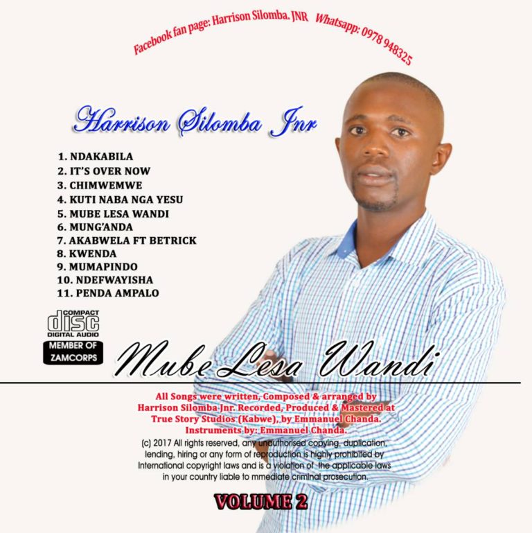 Harrison Silomba Jnr Finally Launches “Mube Lesa Wandi” Album
