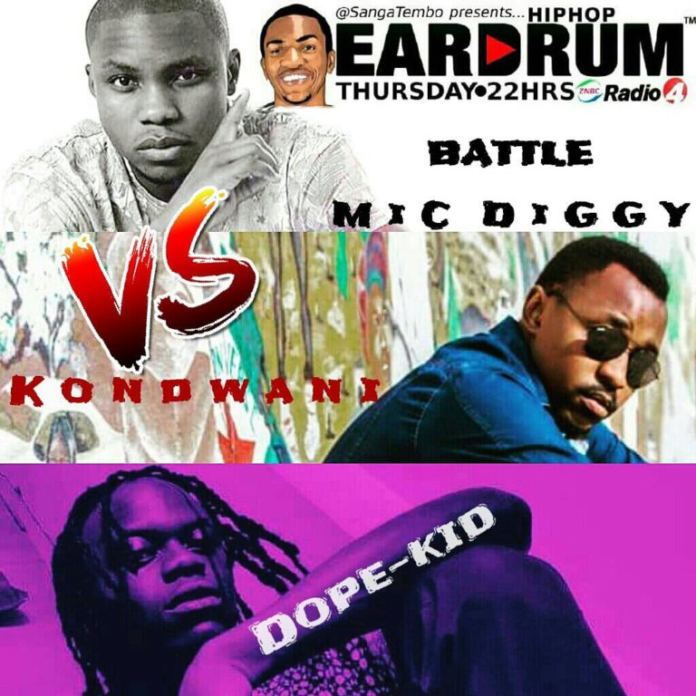 DopeKid vs Kondwani vs Mic Diggy |Eardrum Battle