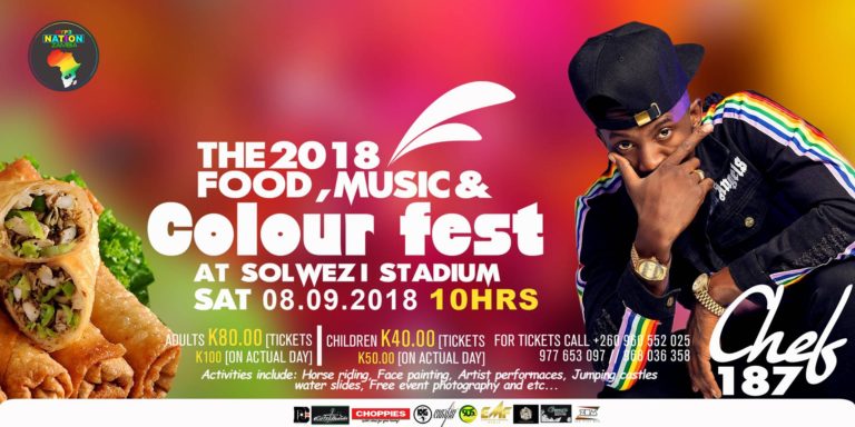 The 2018 Solwezi Color, Music and Food Festival