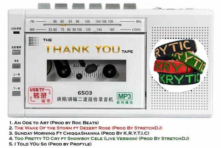 K.R.Y.T.I.C-“The Thank You Tape” (Free Mixtape)