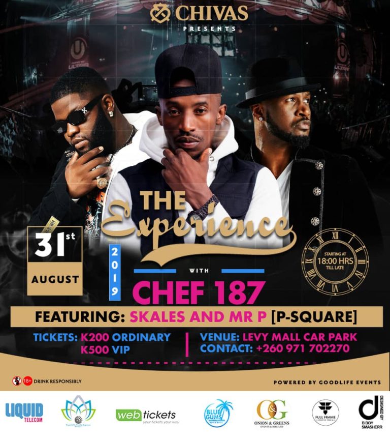 Mr P (P Square) & Skales To Open For Chef 187
