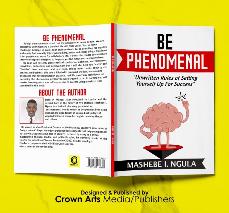 Mashebe I. Ngula Set To Launch ‘Be Phenomenal’ Book| Pre-order Now!
