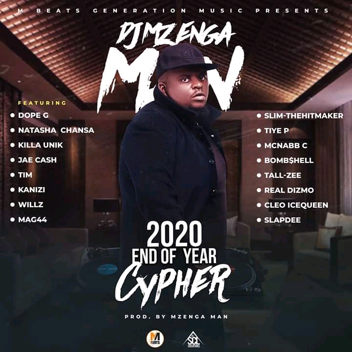 Dj Mzenga Man Ft. Various- “2020 End Of Year Cypher”