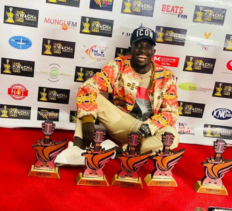 Chile One Wins Big with 5 Trophies at Kwacha Music Awards