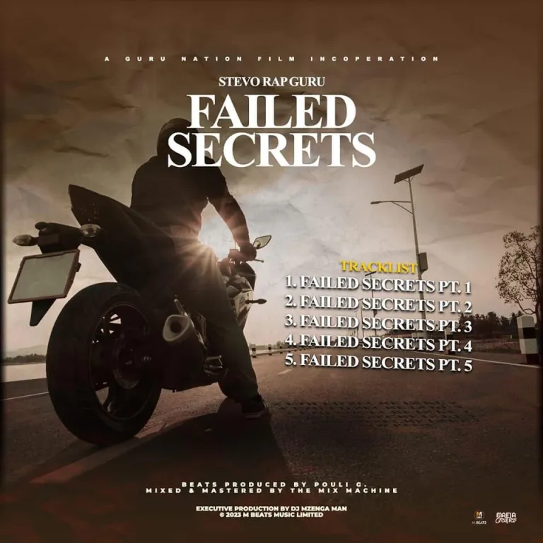 Stevo Rap Guru –”Failed Secrets Pt. 1-5″ (Full EP)